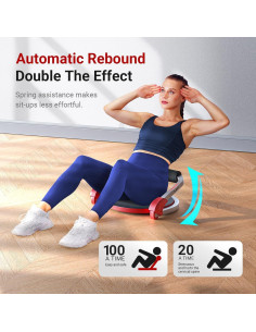 Máquina de Abdominales MERACH MR-2445 con Resistencia Ajustable 2