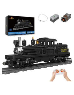 Set de Construcción de Trenes JMBricklayer 51113 con Luces 880 Piezas