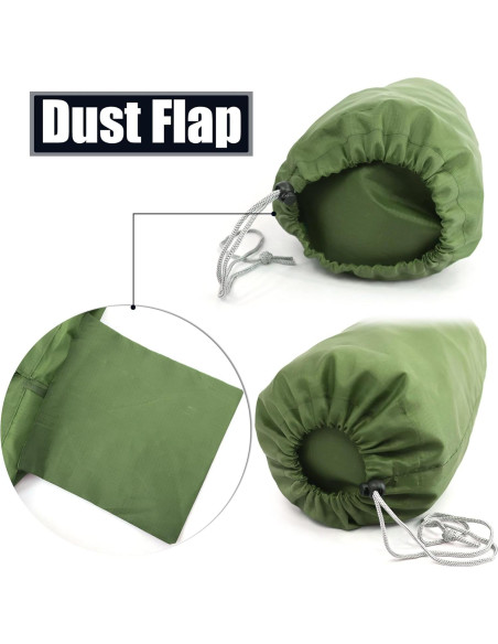 BeeGreen Bolsa de Cierre con Cordón 5 Piezas Multi-Tamaño