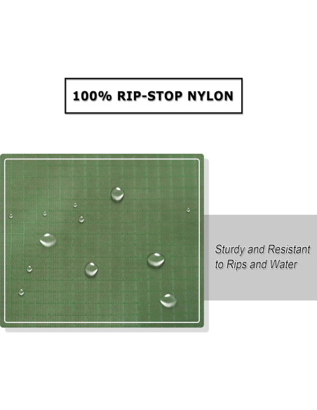 BeeGreen Bolsa de Cierre con Cordón 5 Piezas Multi-Tamaño