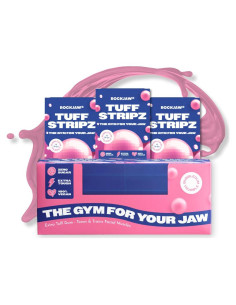 Chicle ROCKJAW Tuff Stripz Sin Azúcar | 10 Paquetes