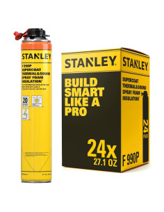 Spray Foam Aislante STANLEY F 990P 765.43 g - 24 Paquete