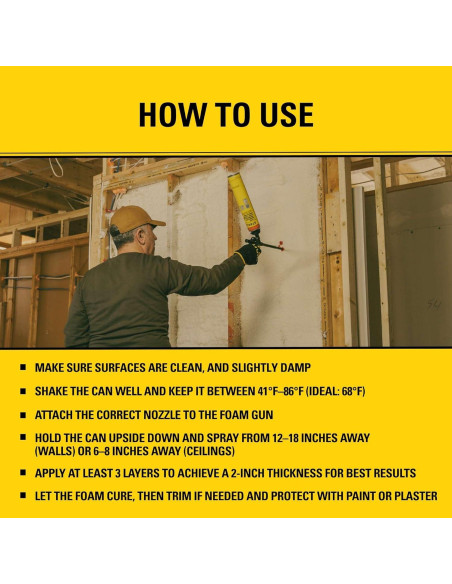 Spray Foam Aislante STANLEY F 990P 765.43 g - 24 Paquete