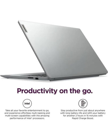 Laptop Lenovo IdeaPad 15.6" Intel Celeron 12GB RAM 640GB SSD