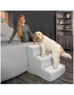 Escalera para Mascotas Pet Gear Easy Step III Extra Ancha 3 Escalones 2