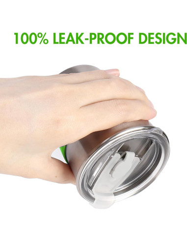 Vasos de Acero Inoxidable Yummy Sam 235ml para Niños - 5 Piezas