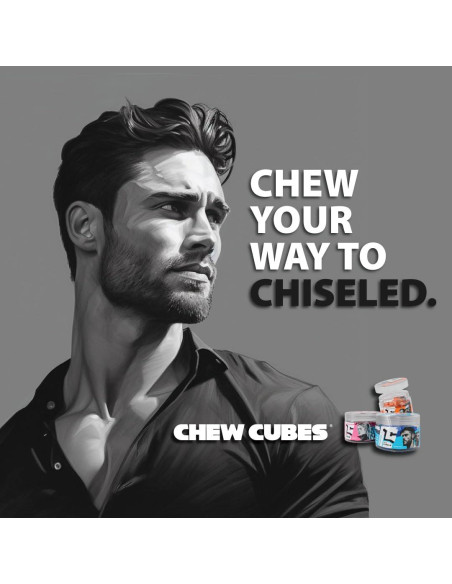ChewCubes CHISELS - 30 Cubos para Mandíbula Definida
