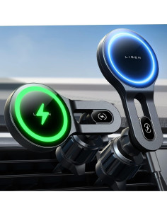 Soporte Cargador Inalámbrico MagSafe LISEN para iPhone 17 Pro Max 2
