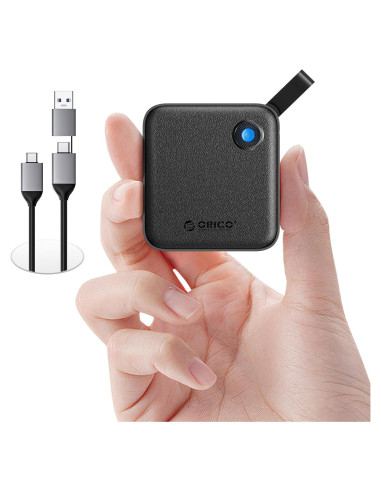 SSD Externo ORICO B5PLUS 2TB USB C 3.0 Rápido 460MB/s