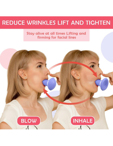 Ejercitador Facial Harrycle 4 Piezas para Tonificar Mandíbula