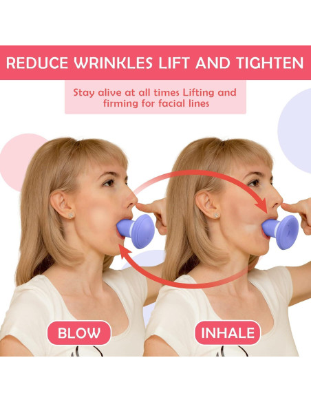 Ejercitador Facial Harrycle 4 Piezas para Tonificar Mandíbula