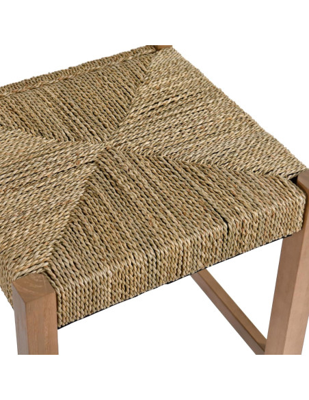 Conjunto de 4 Taburetes de Bar DUHOME de Ratan 60.96 cm