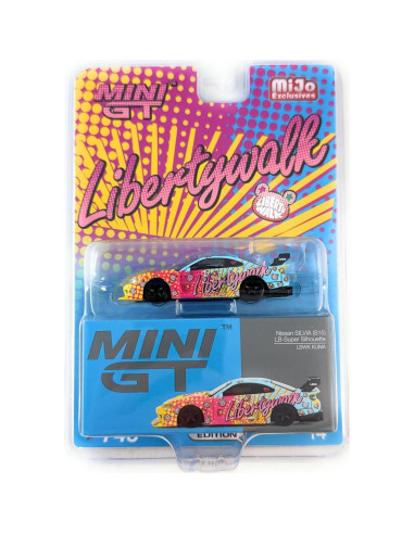 Coche Diecast Mini GT Nissan S15 Silvia 1:64 Edición Limitada