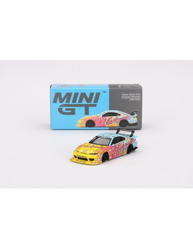 Coche Diecast Mini GT Nissan S15 Silvia 1:64 Edición Limitada