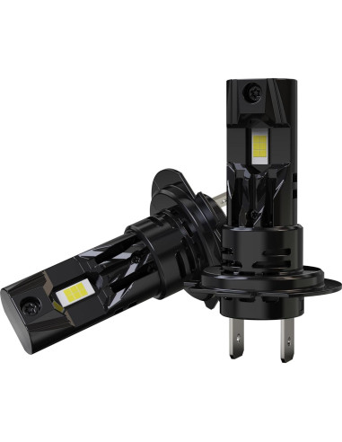 Bombillas LED H7 LIGHTENING DARK 6500K 600% Brillo (Paquete de 2)