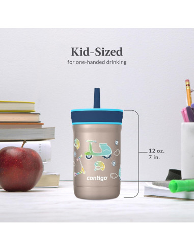 Tumbler Contigo Leighton 355 ml Aislado Juniper