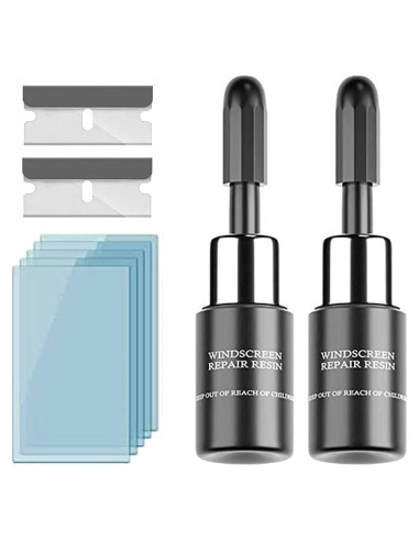 Kit de Reparación de Grietas en Parabrisas Biaoyun 2 PCS