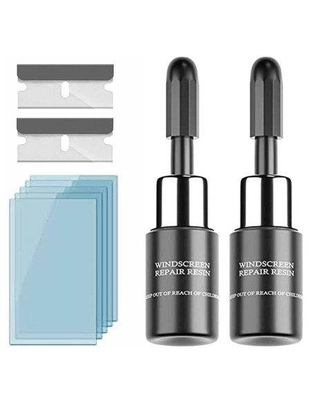 Kit de Reparación de Grietas en Parabrisas Biaoyun 2 PCS