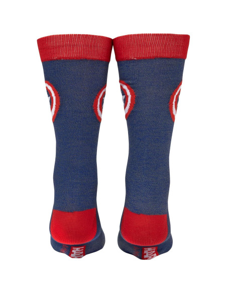 Calcetines de tripulación Capitán América - Licencia Oficial