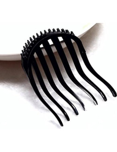 Peine Insertador de Cabello VASANA 2PCS Estilo Donut 8x6cm