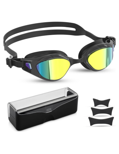 Gafas de natación polarizadas UV con antiempañante - Unisex