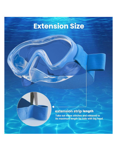 Gafas de Natación Aegend para Niños 3-15 Años Anti-Vaho