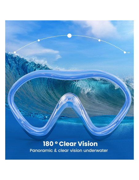 Gafas de Natación Aegend para Niños 3-15 Años Anti-Vaho