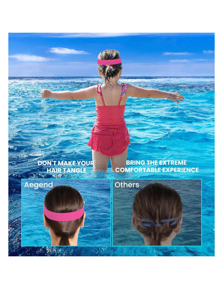 Gafas de Natación Aegend para Niños 3-15 Años Anti-Vaho