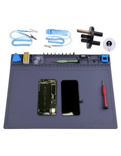 Alfombrilla Antiestática ESD IUZIT 30.5x40.6cm Resistente al Calor