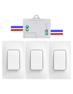 Interruptor de Luz Inalámbrico Autopropulsado Cerhot 12070V301