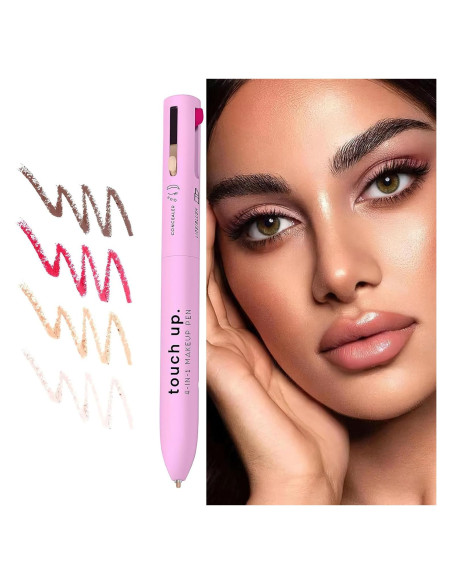 Bolígrafo de Maquillaje 4 en 1 Ylapagne Portátil Impermeable Bolígrafo de Maquillaje 4 en 1 Ylapagne Portátil Impermeable
