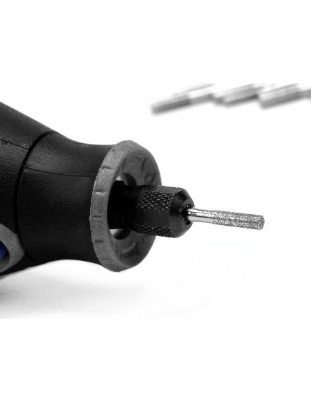 Kit de Brocas de Diamante JINGLING 1-2-3mm para Dremel 30Pcs