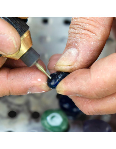 Kit de Brocas de Diamante JINGLING 1-2-3mm para Dremel 30Pcs