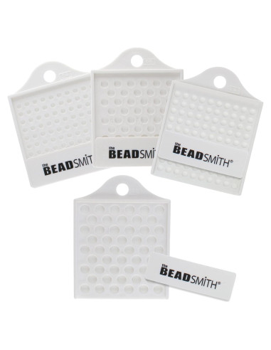 Juego de Contadores de Perlas The Beadsmith - 4 Bandejas 3-8mm