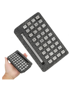 Kit de Estampado en Cuero RJLCTH - 37 Piezas, Sellos 6 mm