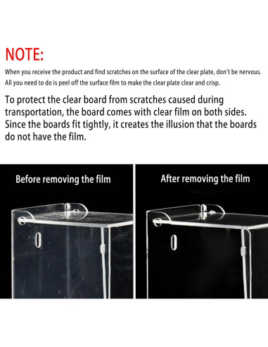 Jaula para Hámster Enano Kathson Acrílica Azul 31.75x16.5x17.4cm