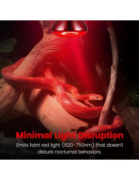 Paquete de 2 Lámparas de Calor Infrarrojo 150W REPTITRIP