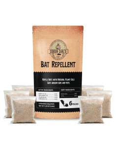 Repelente de Murciélagos Cousin Carl - 12 Bolsas Aromatizadas