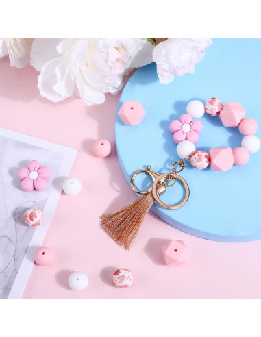 Kit de Fabricación de Llaveros de Silicona Sunnyclue 40 Piezas