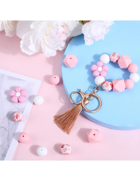 Kit de Fabricación de Llaveros de Silicona Sunnyclue 40 Piezas