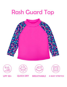 Conjunto de Pañales de Natación y Rash Guard Gran Elefante 2