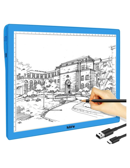 Caja de Luz LED Recargable Mlife A4 para Calcar Vinilo