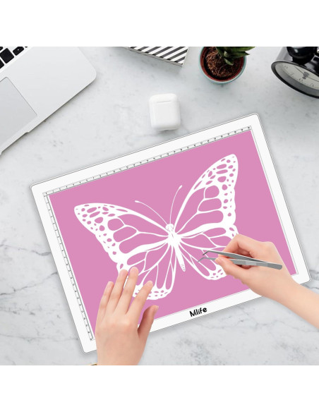 Caja de Luz LED Recargable Mlife A4 para Calcar Vinilo