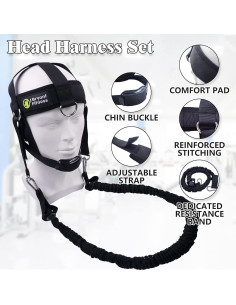 Arnés de Cuello J Bryant con Bandas de Resistencia Ajustable 2