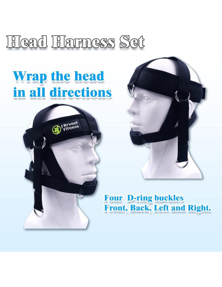 Arnés de Cuello J Bryant con Bandas de Resistencia Ajustable