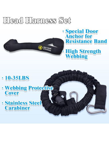 Arnés de Cuello J Bryant con Bandas de Resistencia Ajustable