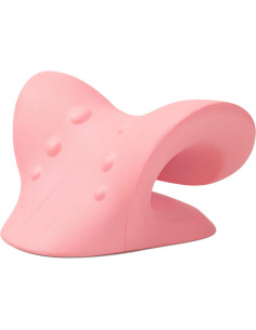 RESTCLOUD Almohada de Tracción Cervical Rosa para Alivio 2