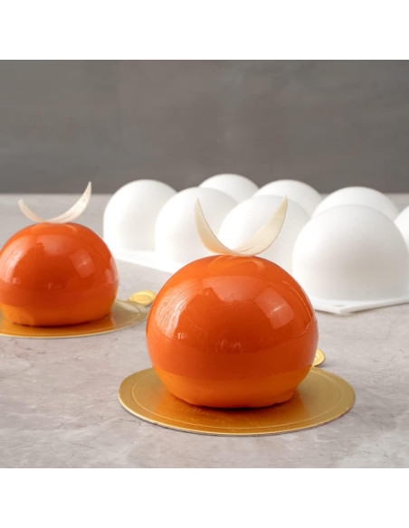 Molde de Silicona para Chocolates Restaurantware 8 Cavidades