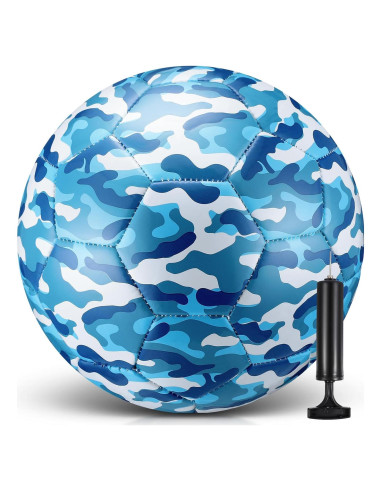 Balón de Fútbol Camuflaje Libima Tamaño 4 con Bomba