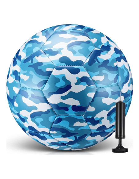 Balón de Fútbol Camuflaje Libima Tamaño 4 con Bomba
